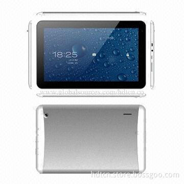 10.1 inches 3G tablet PC, MTK8382 quad-core 1.2G capacitive touch panel, Bluetooth, SIM card